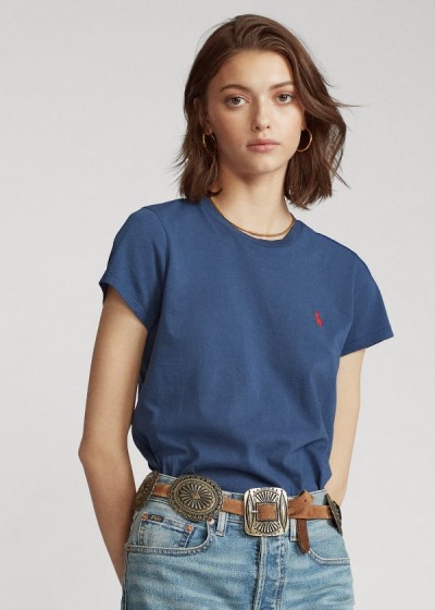 T Shirt Polo Ralph Lauren Algodão Crewneck Mulher 13896-VXYO